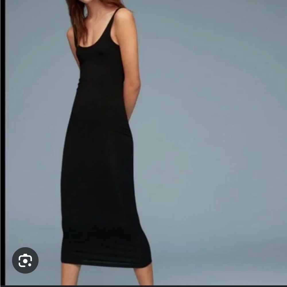 Babaton freddie midi dress - blue/grey